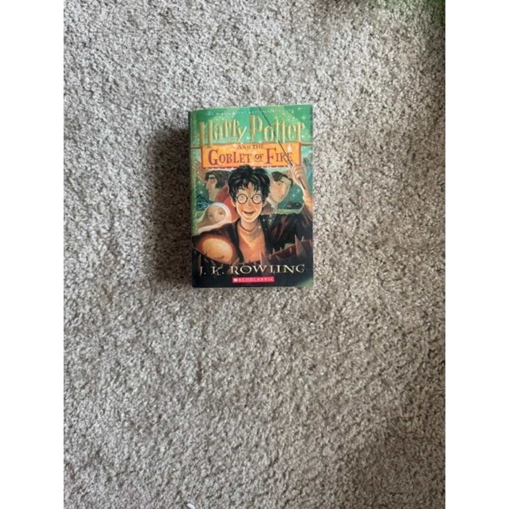 Harry Potter and the Goblet of Fire J.K. Rowling Scholastic Paperback Year 4